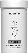 Пудра для об'єму волосся - Subrina Professional Style Finish Volume Powder — фото N1