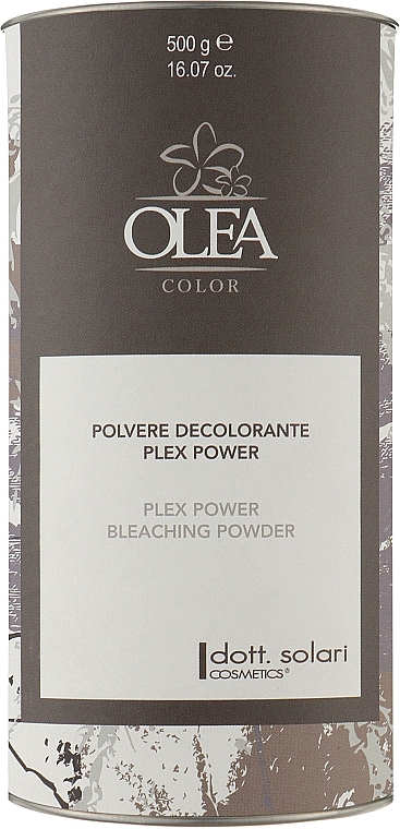 Знебарвлювальний порошок, до 9 рівня - Dott. Solari Olea Bleaching Plex Powder — фото N1