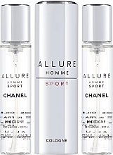 Chanel Allure Homme Sport Cologne - Набір (edt/20ml + refill/2x20ml) — фото N2