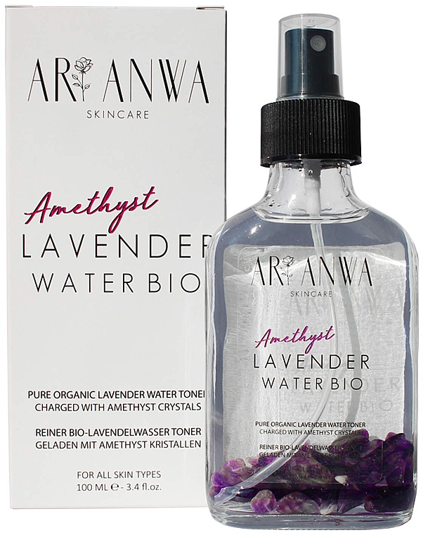 Аметистовый спрей с лавандой - ARI ANWA Skincare Amethyst Lavender Water Spray — фото N1