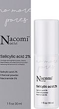 УЦЕНКА Сыворотка для лица с 2% салициловой кислотой - Nacomi Next Level Salicylic Acid 2% * — фото N2