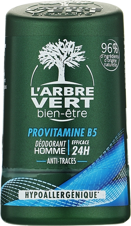 Дезодорант для чоловіків з провітаміном В5 - L'Arbre Vert Deodorant — фото N3