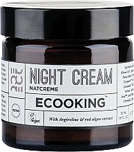 Ночной крем для лица - Ecooking Night Cream New Formula — фото N1