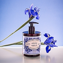 Марсельське рідке мило "Яскравий Ірис" - Panier Des Sens Blooming Iris Liquid Marseille Soap — фото N2