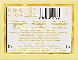 Мыло натуральное "Лимон" - Saponificio Artigianale Fiorentino Botticelli Lemon Soap — фото N3