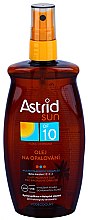 Духи, Парфюмерия, косметика Масло-спрей для загара SPF10 - Astrid Sun Suncare Spray Oil SPF10