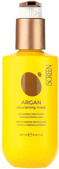 Арганова маска для волосся - Screen Argan Nourishing Mask (міні) — фото N1