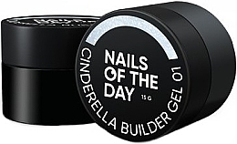 Духи, Парфюмерия, косметика Строительный гель для ногтей с жемчужным переливом - Nails Of The Day Cinderella Builder Gel