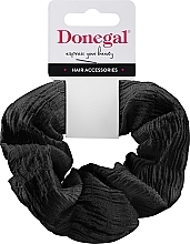 Парфумерія, косметика Резинка для волосся, FA-5645, чорна - Donegal