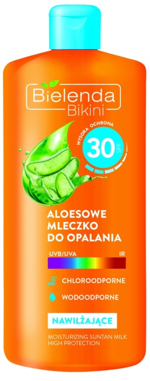 Молочко для загара с алоэ - Bielenda Bikini Tanning Aloe Lotion SPF30