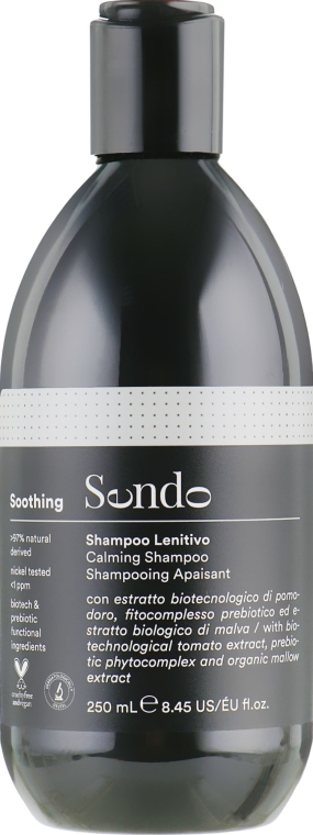 Успокаивающий шампунь для чувствительной кожи головы - Sendo Soothing Calming Shampoo — фото N1