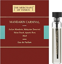 The Merchant Of Venice Mandarin Carnival - Парфюмированная вода (пробник) — фото N1