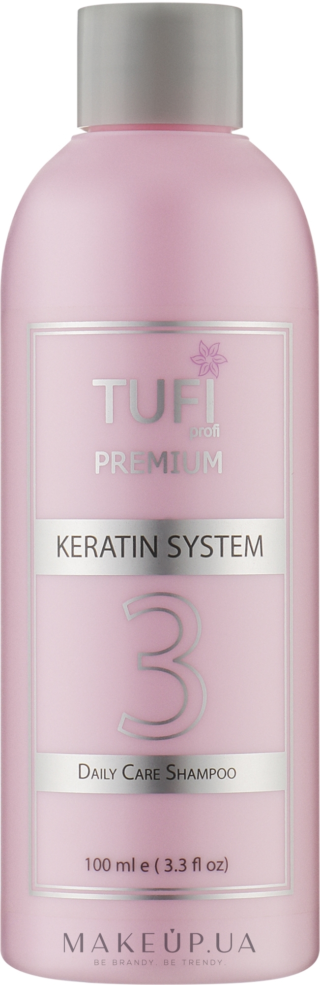 Безсульфатный шампунь для волос - Tufi Profi Premium Daily Care Shampoo — фото 100ml