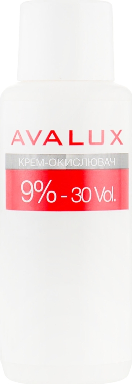 Крем-окислювач для волосся - Avalux 9% 30vol