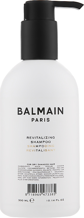 Восстанавливающий шампунь для волос - Balmain Paris Hair Couture Revitalizing Shampoo 