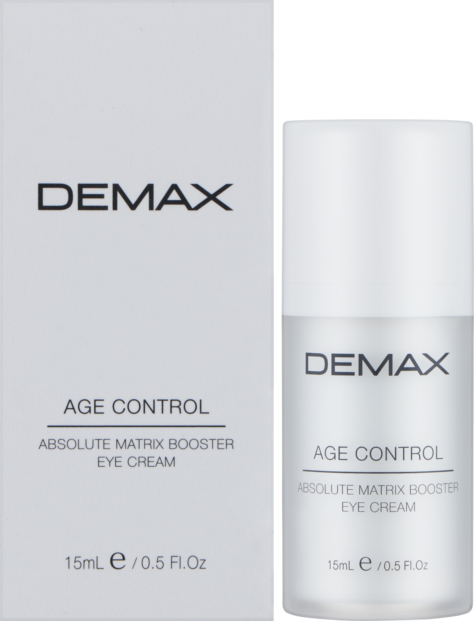 Моделирующая сыворотка для контура глаз - Demax Age Control Absolute Eye Cream Matrix Booster — фото 15ml