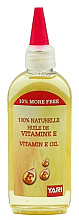 Духи, Парфюмерия, косметика Масло для волос - Yari Natural Vitamin E Oil