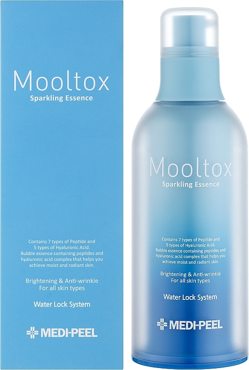 Интенсивно увлажняющая эссенция для лица - Medi Peel Aqua Mooltox Sparkling Essence — фото N2