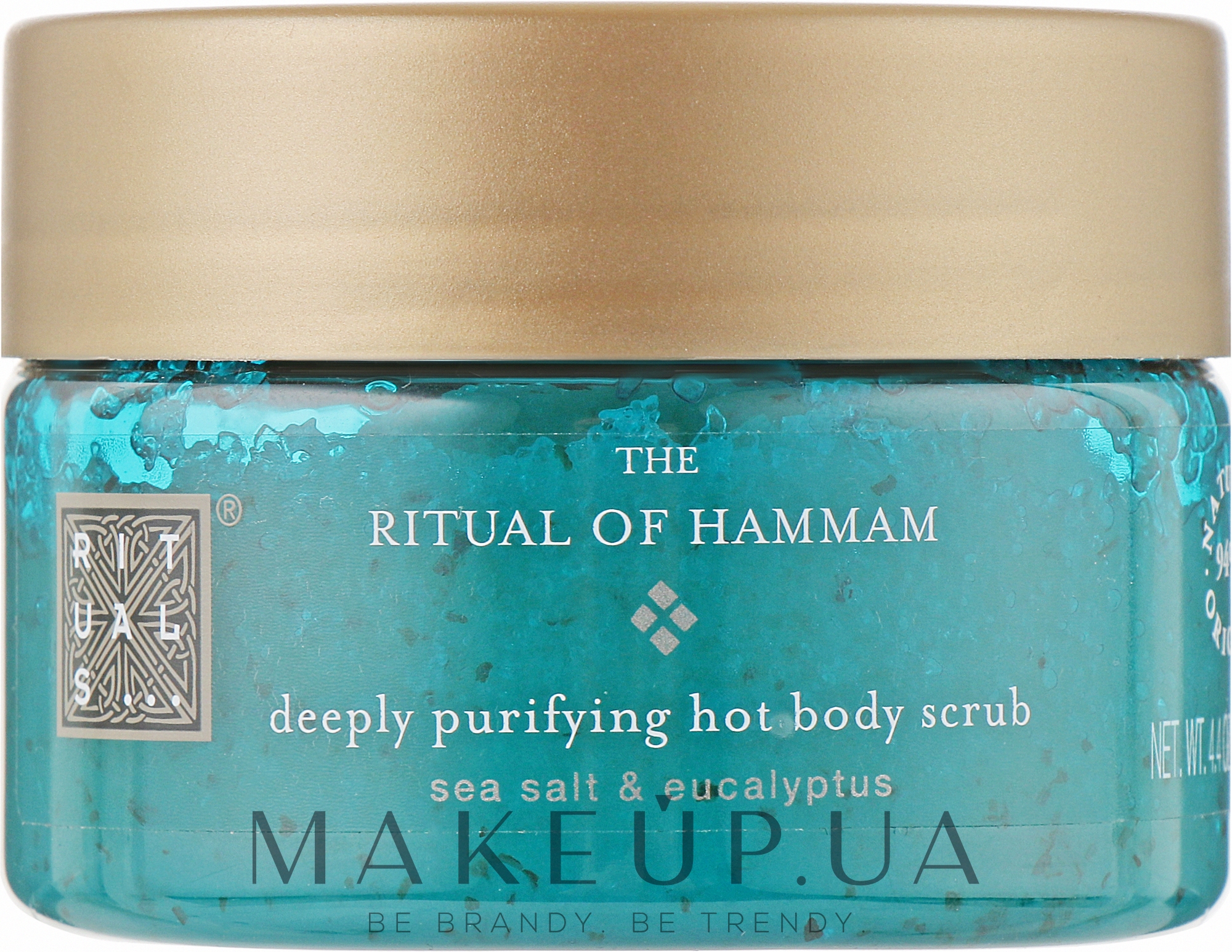 Скраб для тіла "Морська сіль і евкаліпт" - The Ritual of Hammam -Deeply Purifying Hot Body Scrub -Sea Salt & Eucalyptus — фото 125g