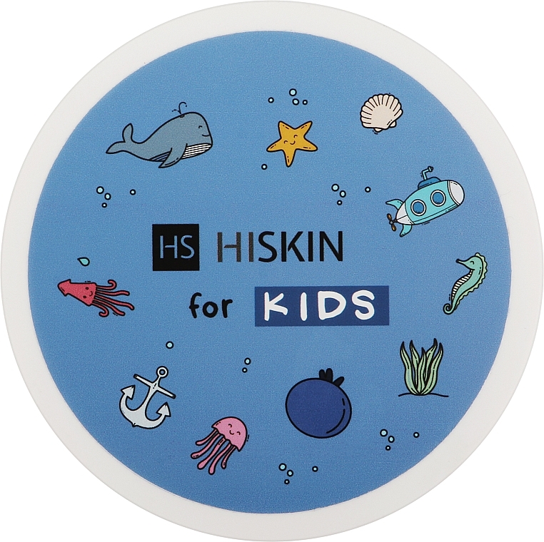 Детское желе для ванн - Hiskin Kids Slime Body Wash Blueberry Jam — фото N1