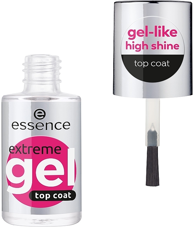 Гелевое верхнее покрытие для ногтей - Essence Extreme Gel Top Coat — фото N1