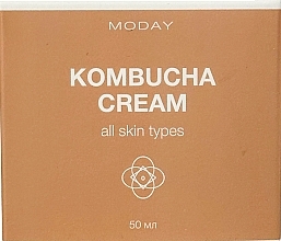 Мультифункціональний двухфазний крем для обличчя на основі ферментованого чорного чаю, астаксатіну та Bix’Activ - MODAY Kombucha Cream — фото N3