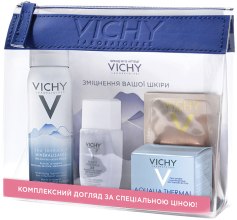 Парфумерія, косметика УЦІНКА Набір - Vichy Aqualia Thermal (thermal/water/50ml + micel/water/30ml + cr/15ml + fluid/1ml)*