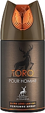 Alhambra Toro Pour Homme - Парфюмированный дезодорант-спрей — фото N1