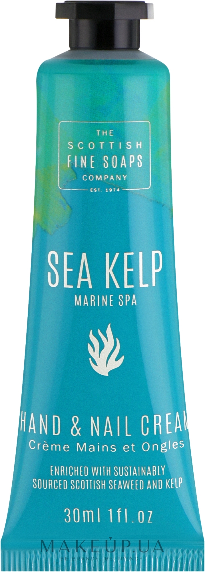 Морський СПА-крем для рук і нігтів - Scottish Fine Soaps Sea Kelp Hand & Nail Cream — фото 30ml
