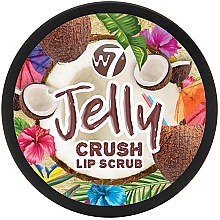 Парфумерія, косметика Скраб для губ - W7 Jelly Crush Lip Scrub Crazy Coconut