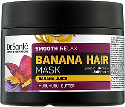 Духи, Парфюмерия, косметика Маска для волос - Dr. Sante Banana Hair Smooth Relax Mask