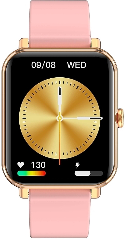 Смарт-часы, золото - Garett Smartwatch GRC Classic — фото N1