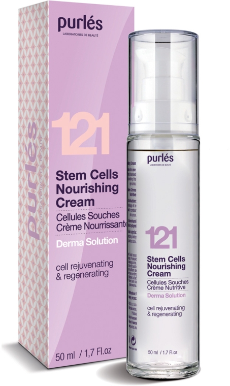 Крем с растительными стволовыми клетками - Purles 121 Stem Cells Nourishing Cream — фото N1