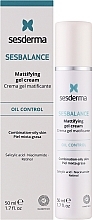 Крем-гель для обличчя - SesDerma Laboratories Sesbalance Mattifying Gel Cream — фото N2