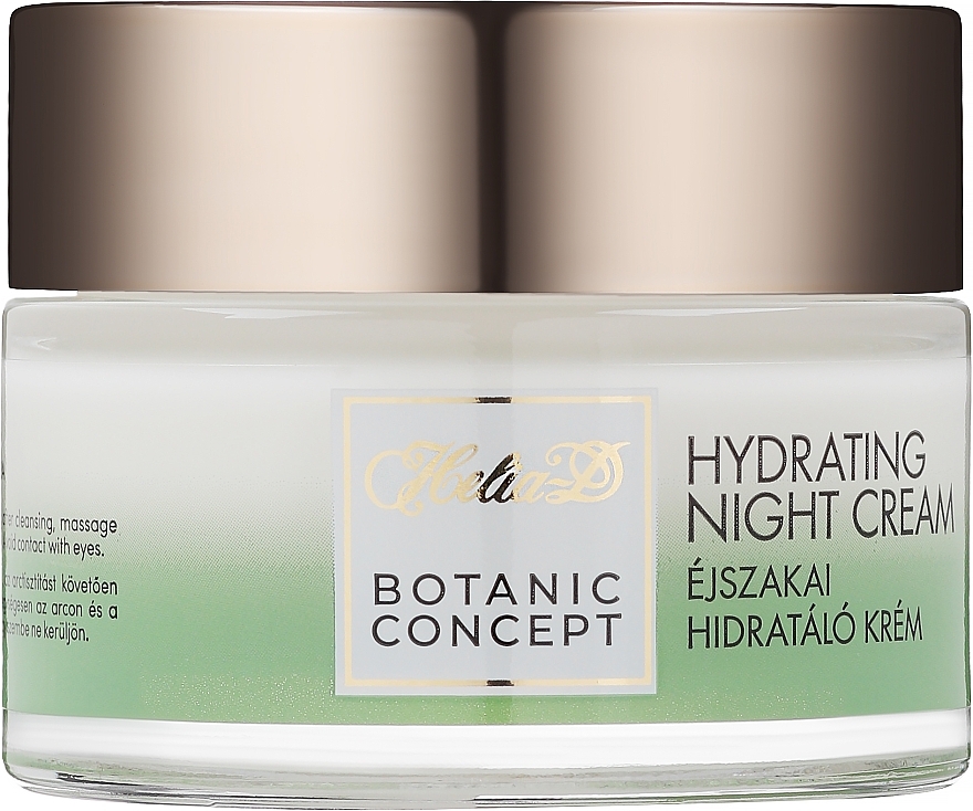 Ночной увлажняющий крем - Helia-D Botanic Concept Cream — фото N1