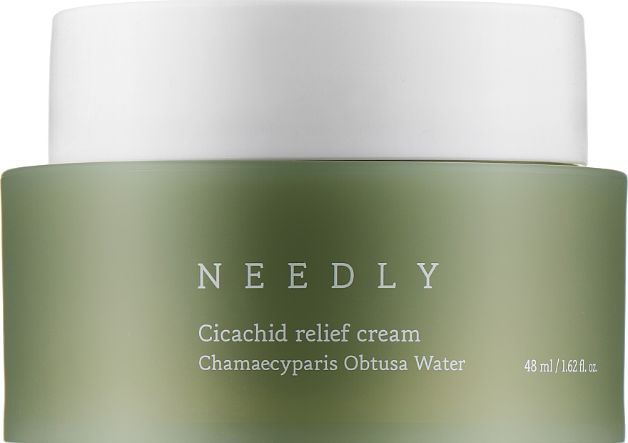 Успокаивающий крем с центеллой - Needly Cicachid Relief Cream — фото N1