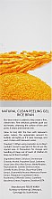 Пілінг-гель для обличчя "Рисові висівки" - Ekel Rice Bran Natural Clean Peeling Gel — фото N3
