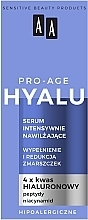 Зволожувальна сироватка для обличчя - AA Hyalu Pro-Age Serum — фото N3
