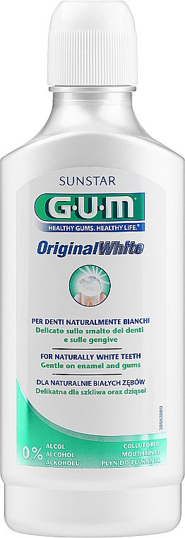 Ополаскиватель для полости рта "Естественно белые зубы" - G.U.M Original White — фото N3