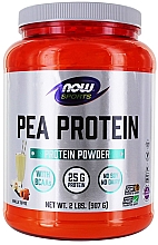 Гороховий протеїн, ванільний ірис - Now Foods Sports Pea Protein Vanilla Toffee — фото N2