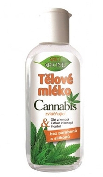 Молочко для тела - Bione Cosmetics Cannabis Body Lotion (Travel Size) — фото N1