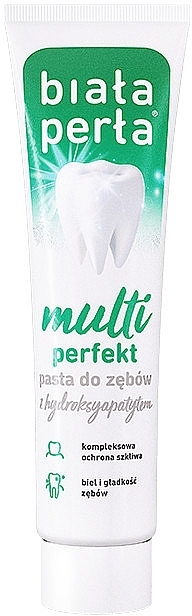 Зубна паста для комплексного захисту ротової порожнини - Biala Perla Multi Perfect Toothpaste — фото N1