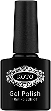 Парфумерія, косметика Фінішне покриття для гель-лаку без липкого шару - Koto Top Coat Opal 01