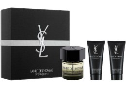 Духи, Парфюмерия, косметика Yves Saint Laurent La Nuit de L'Homme - Набор (edt/60ml + ash/balm/50ml + sh/gel/50ml)