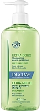 Шампунь захисний для частого застосування - Ducray Cheveux Delicats Extra-Doux Shampooing Dermo-Protecteur — фото N2