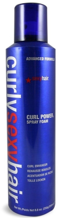 Спрей для посилення кучерів - SexyHair CurlySexyHair Curl Power Spray Foam Curl Enhancer