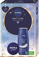 Парфумерія, косметика Набір - NIVEA Creme Best Care (sh/gel/250ml + cream/75ml)