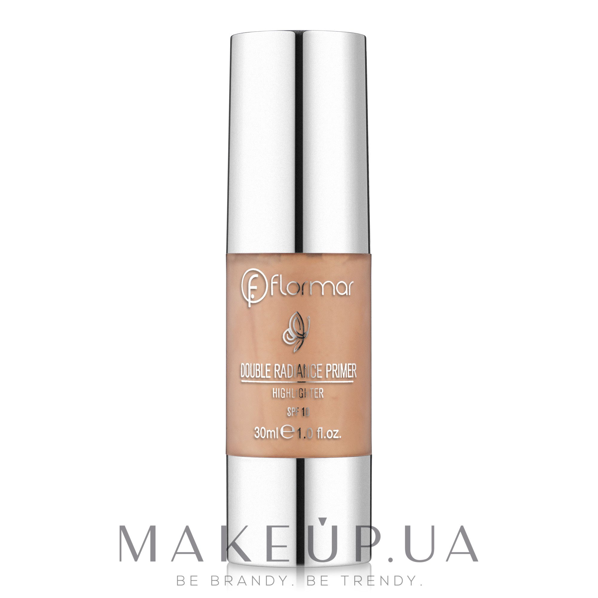 Корректор для лица - Flormar Double Radiance Primer Highlighter SPF10  — фото Champagne