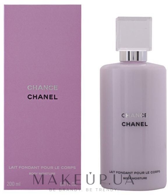 chance chanel lait fondant pour corps