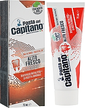 Зубная паста "Свежее дыхание" - Pasta Del Capitano Dentifricio Alito Fresco — фото N1